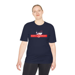 Unisex Moisture Wicking Tee-Double Sided